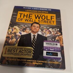 The wolf of Wall Street blu ray‎